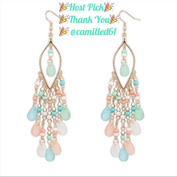 Boutique Jewelry - HP🎉 New Great Spring Colors Beaded Earrings
